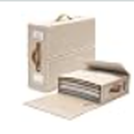 HappyHedz sheet organizer, beige, 2-pack