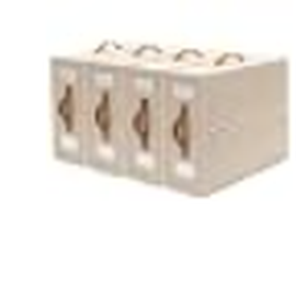 HappyHedz sheet organizer, beige, 4-pack